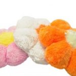 Coussins décoratifs en fourrure brillante