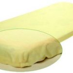 Couvre-matelas couleur pêche de qualité supérieure