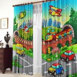 Photocurtain per la stanza del ragazzo in età prescolare