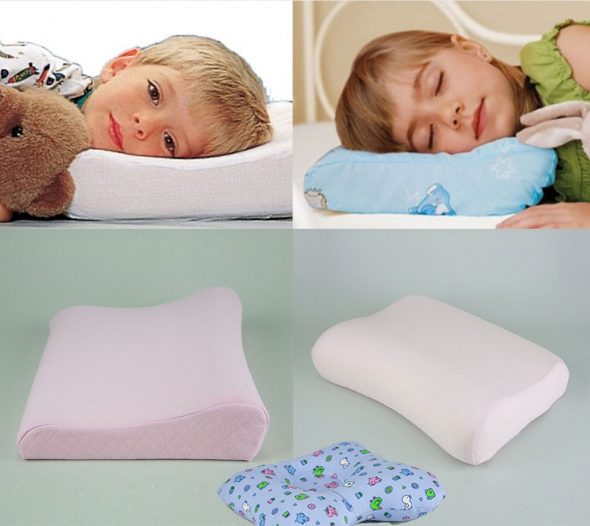 Oreillers orthopédiques pour enfants