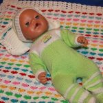 Set de pad pour enfants et couverture avec coeurs