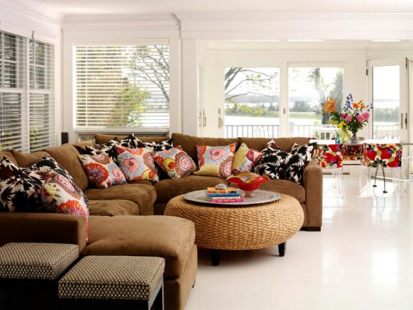 Coussins pour la décoration