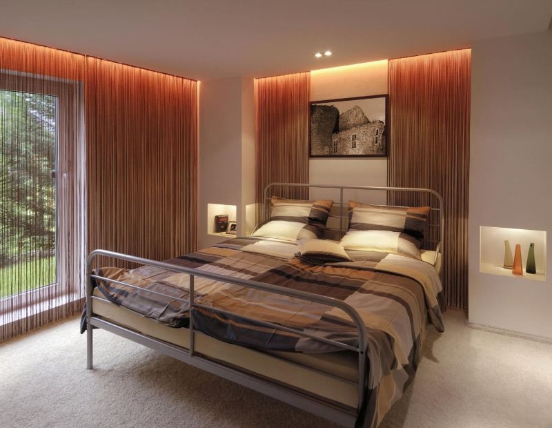 Illumination dans une niche cachée pour les avant-toits