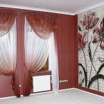 De beaux rideaux symétriques pour un salon classique