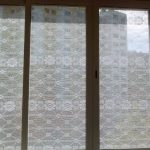 Décor de tulle au balcon