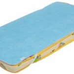 Surface du matelas bleu classique