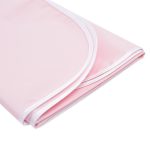 Couvre-matelas en berceau Vitosha imperméable 60x 120 rose
