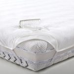 Coussin pour matelas résistant à l'humidité avec une serrure coudée 80x190 protège votre matelas de la poussière et de l'humidité