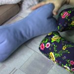 Ortopedik yastık rulo, kemik ve simit