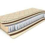 Paradise Massage DS - matelas orthopédique de dureté moyenne, basé sur un bloc à ressort indépendant DS
