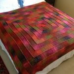 Plaid 10 boucles carrées