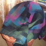Plaid 10 boucles, élastique tricoté