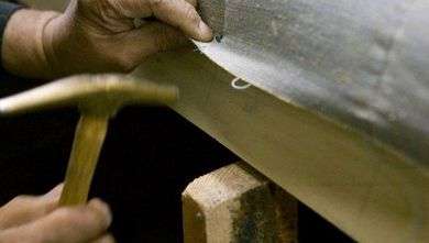 Attacher le tissu