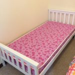Matelas adolescent rose type sans ressort