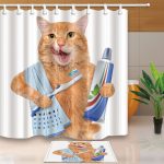 Obturateur avec motif cool pour la salle de bain