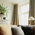 Curtains blackout on grommets