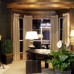 Eyelet Curtains for Bay Window