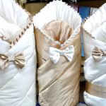 Enveloppes demi-saison matelassées pour la sortie de la maternité