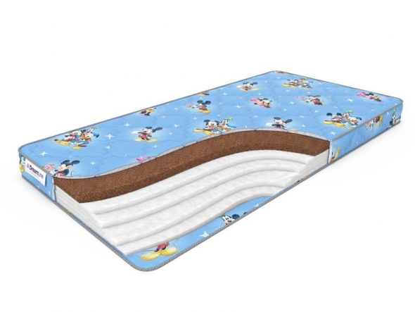 Matelas bilatéral pour enfants