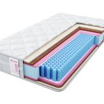 Matelas universel à ressorts hauts, ayant la même dureté moyenne des côtés