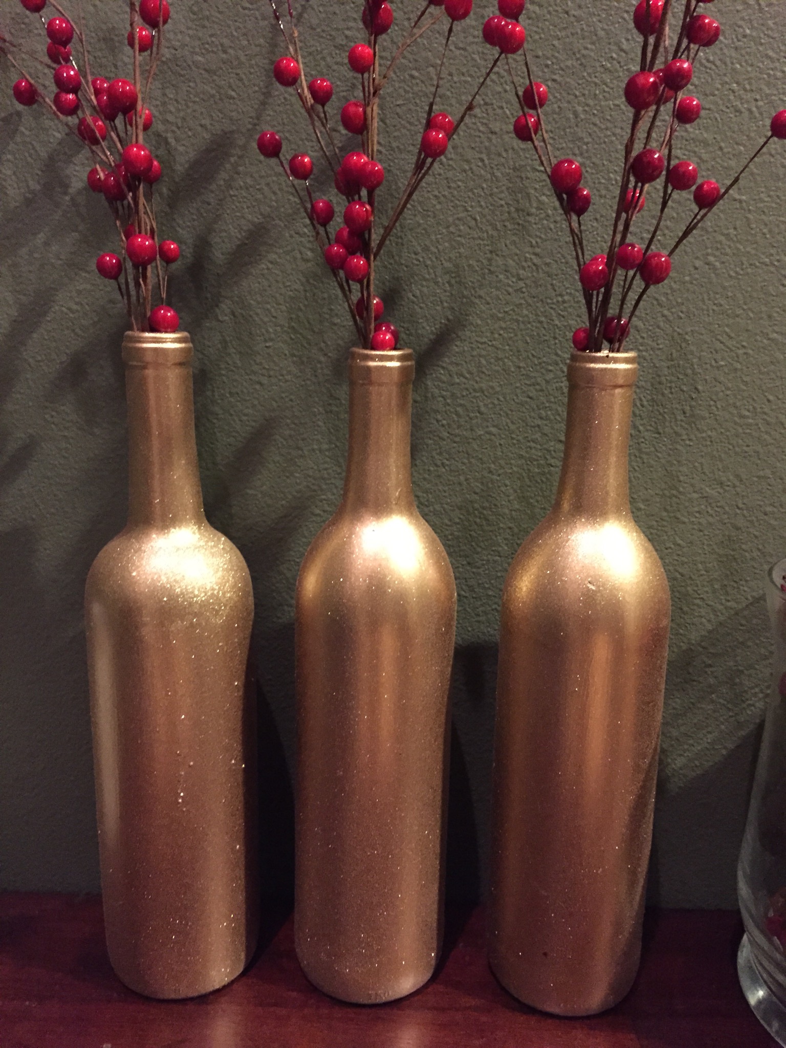 décor de bouteille