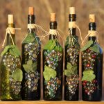 Décor de bouteille de bricolage