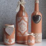 décoration de bouteille DIY photo design