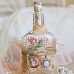 bouteilles de décoration faites-le vous-même photo décoration