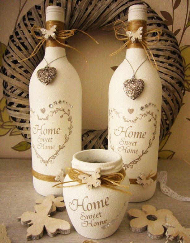 décoration de bouteille idées photo DIY