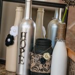 bouteilles de décoration faites-le vous-même décoration