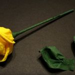 comment faire une rose d'une serviette