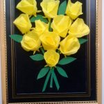 fleurs d'artisanat de serviettes