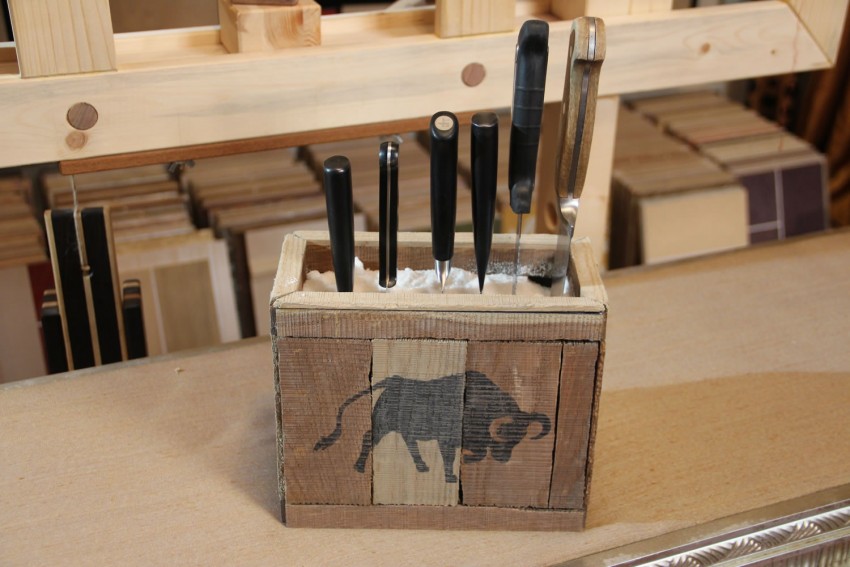 stand pour des idées de couteaux