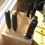 stand pour couteaux idées de bricolage