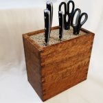stand pour les couteaux faites-le vous-même options de photo
