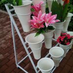 stand pour les fleurs faites-le vous-même options de photo
