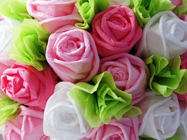 roses de serviettes faire vous-même des idées de design