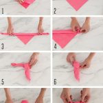 roses de serviettes faire vous-même des idées de conception