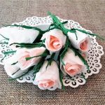 roses de papier photo decor decor