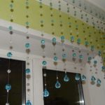 rideaux de perles design photos