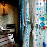rideaux de perles idées de décoration