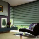 automatic curtains on the windows