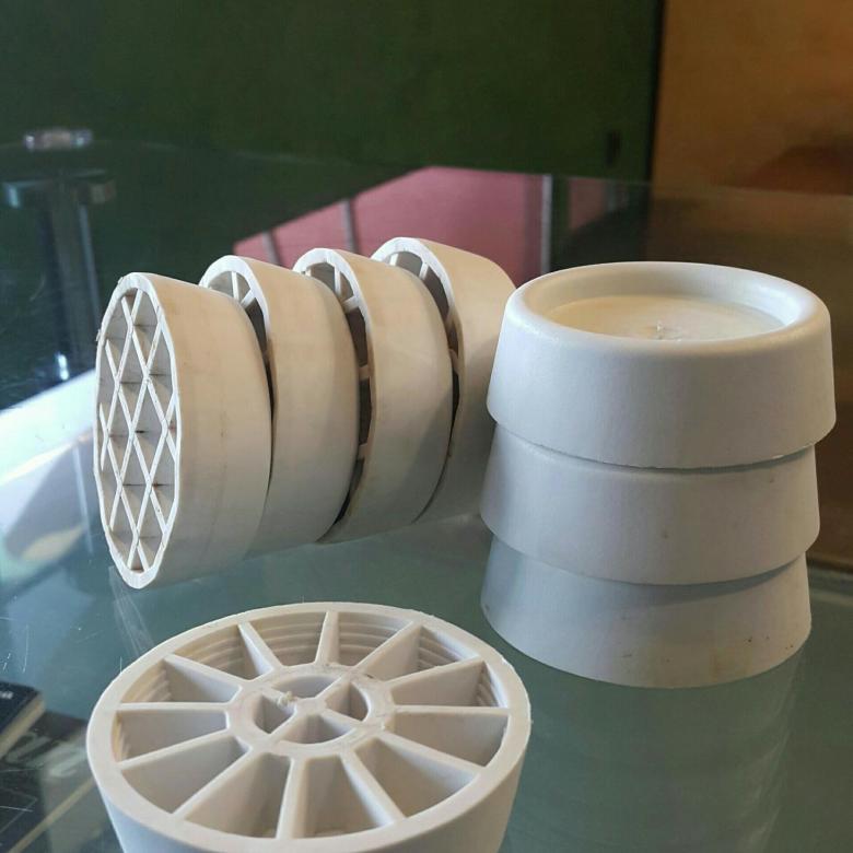 Anti-vibratie staat voor foto-ontwerp van de wasmachine