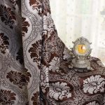 rideaux jacquard