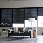 black electric curtains