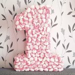 chiffres et lettres de serviettes faites-le vous-même photo design