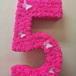 chiffres et lettres de serviettes faites-le vous-même photo décoration