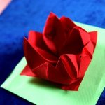 fleur de serviette