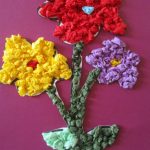 idées de photo de fleurs de serviette en papier