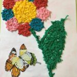 idées de photo de fleurs de serviette en papier